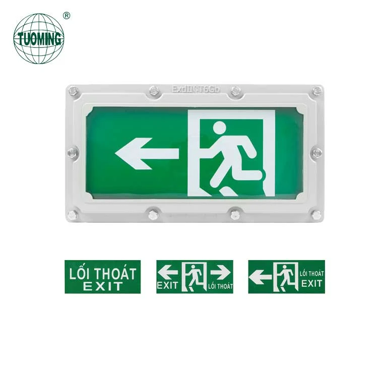 Interchangeable Faceplate Explosion-proof Exit Lamp